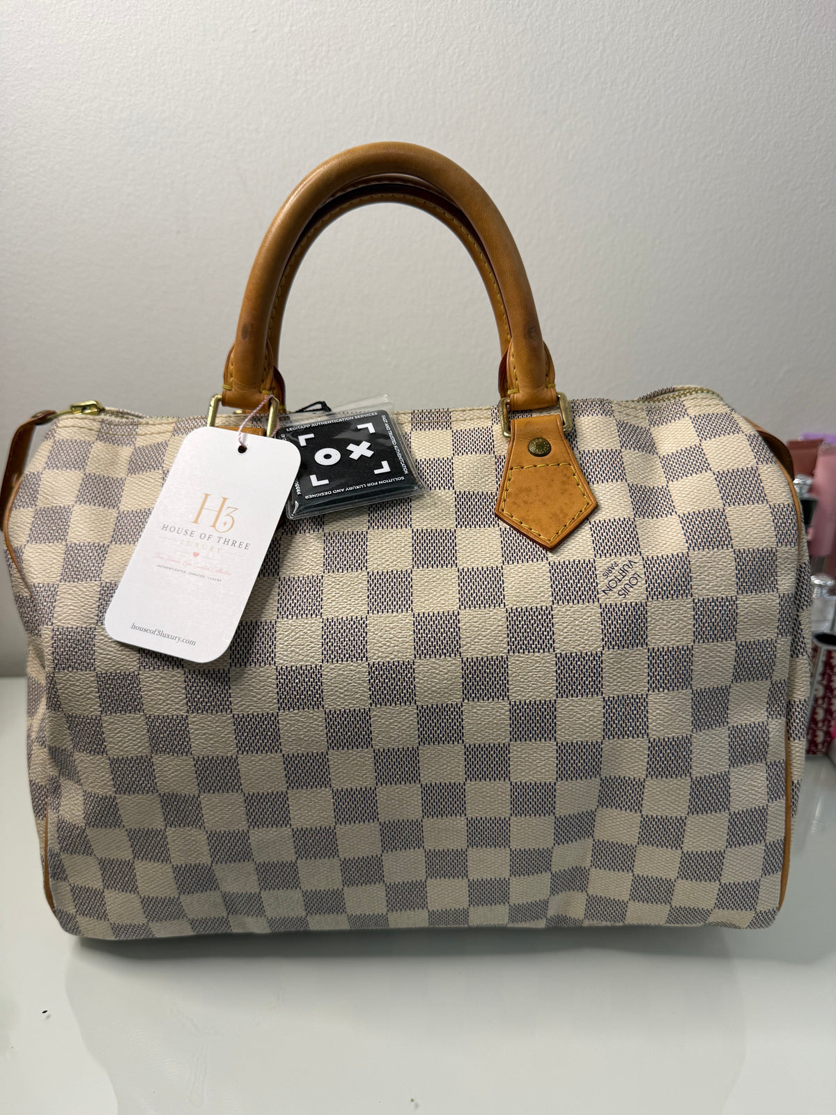 Louis Vuitton Azur Speedy 30