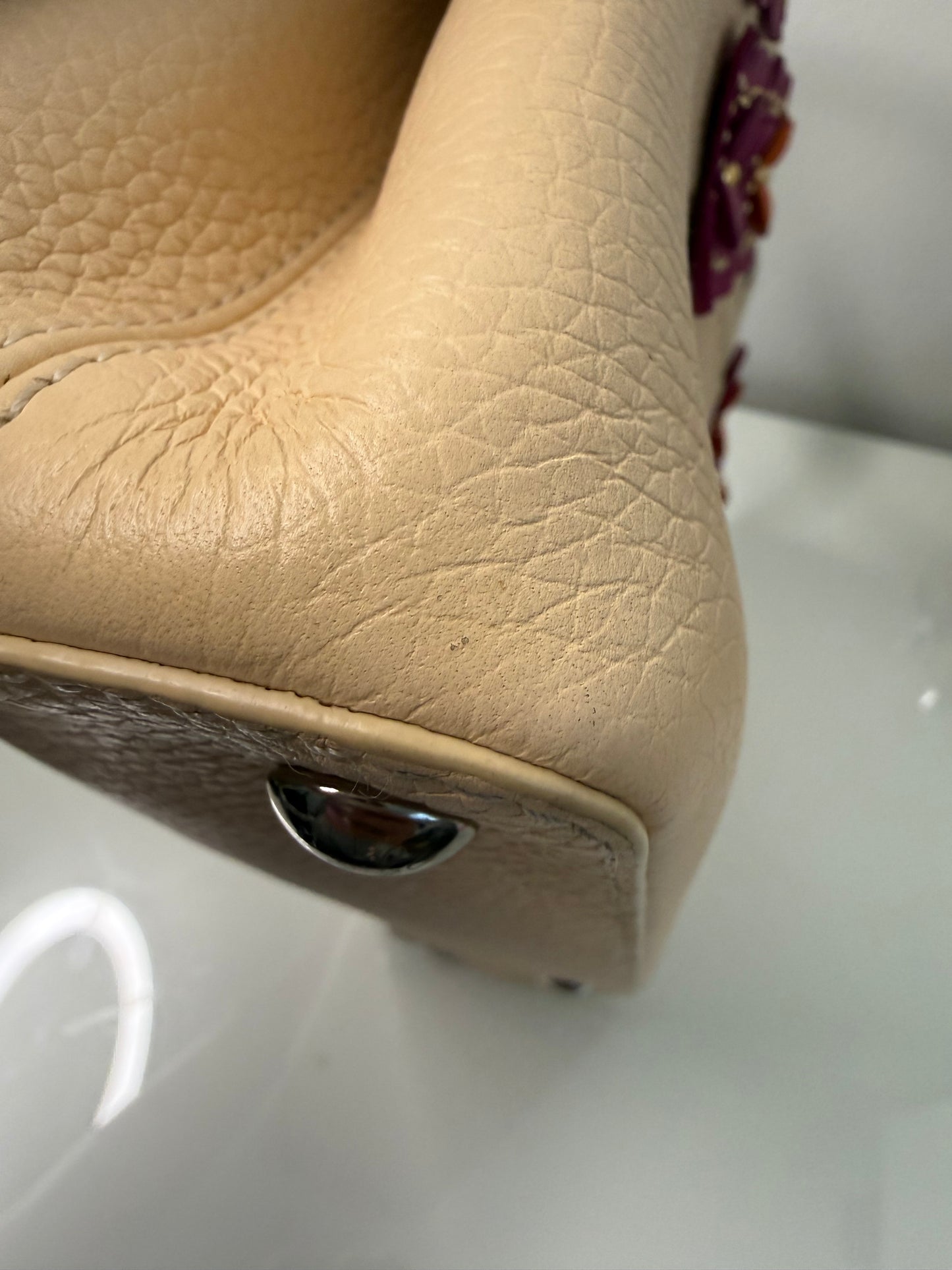 Louis Vuitton Taurillon Mechanical Flowers Capucines BB
