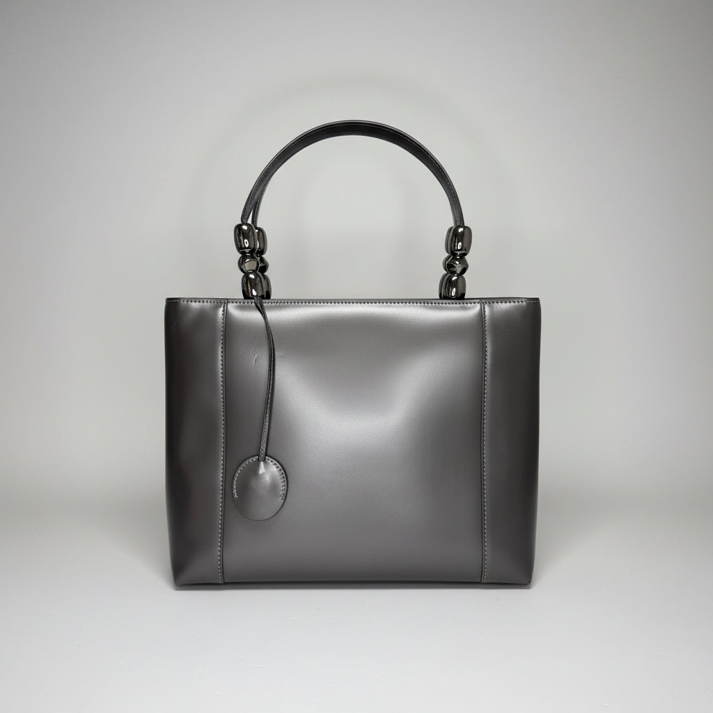 Christian Dior Malice Gray Handbag