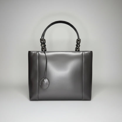 Christian Dior Malice Gray Handbag