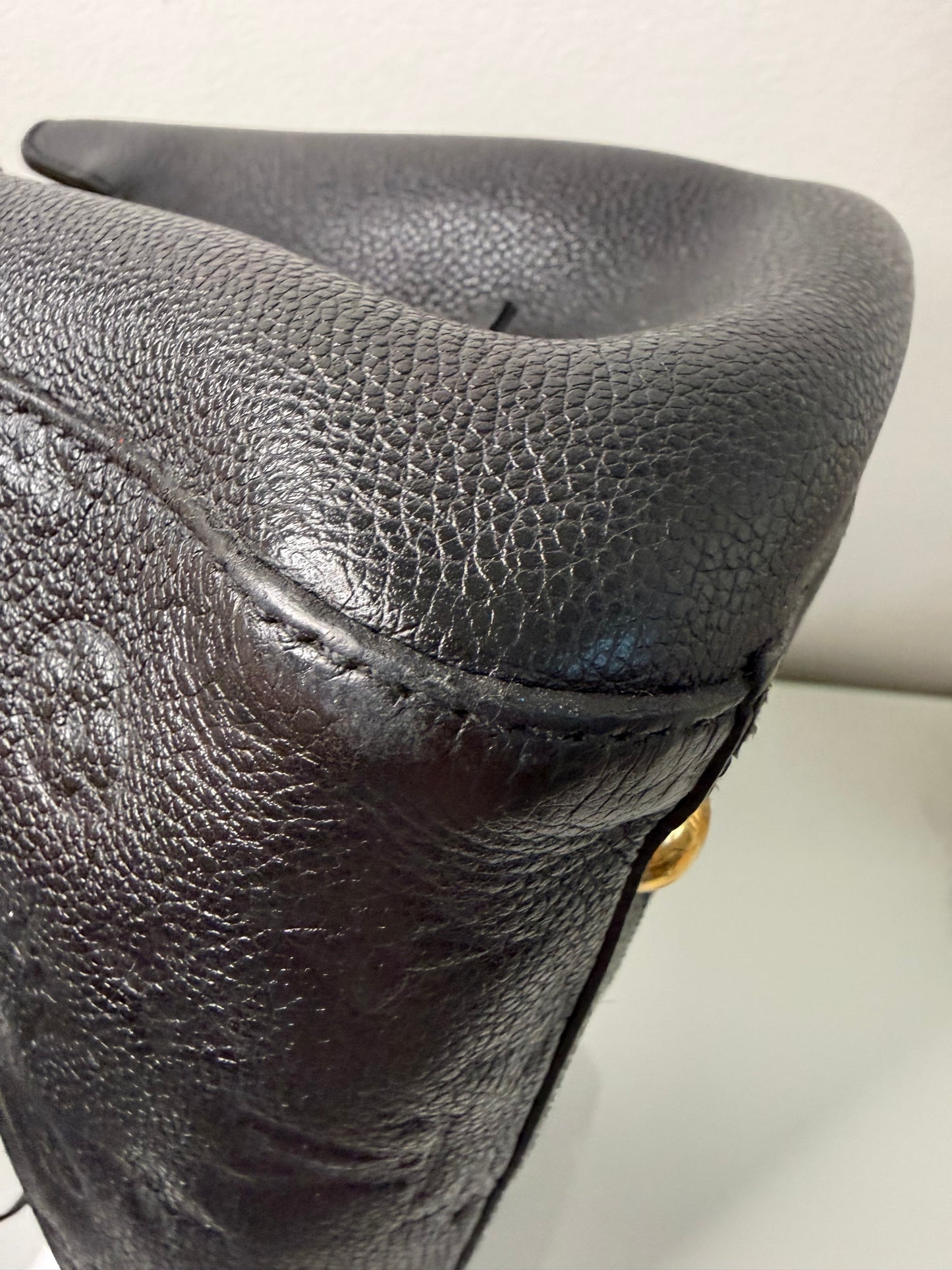 LV Monogram Empreinte Montaigne Black