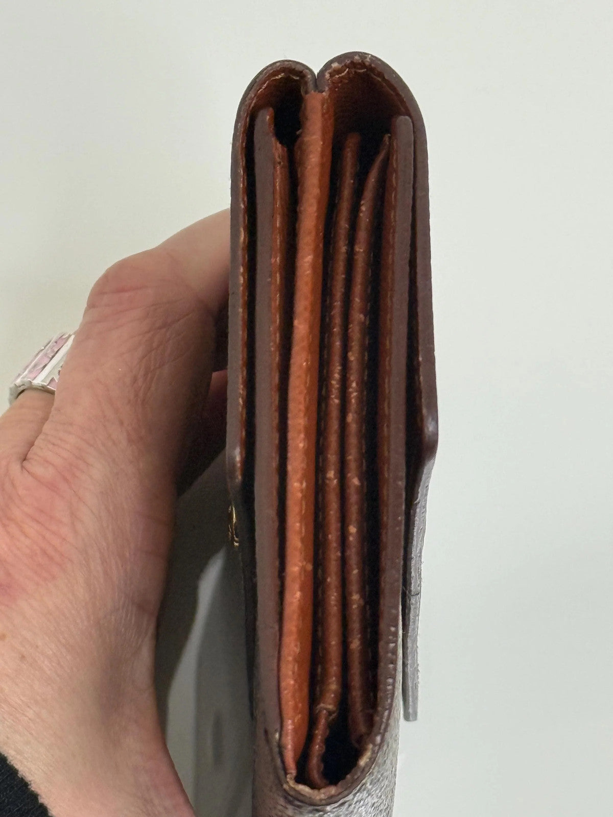 Louis Vuitton Monogram Compact Elise Wallet