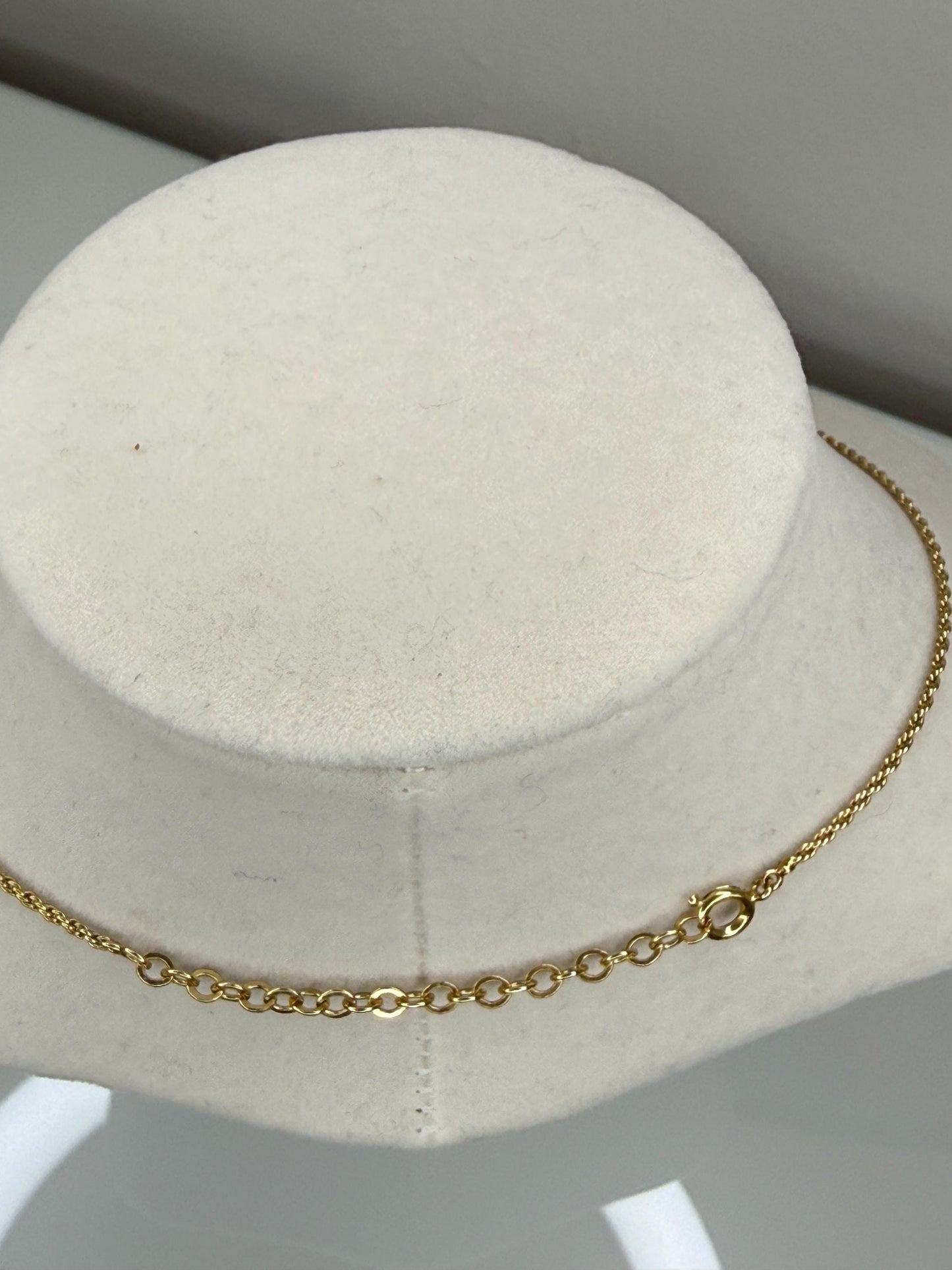 Christian Dior “CD  rope charm with rope chain Necklace