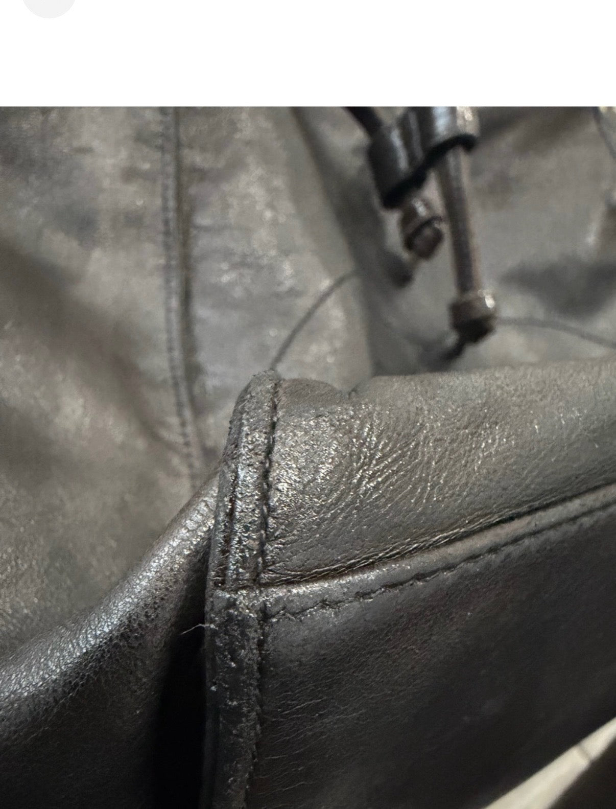 Chanel Mongolian Brown Lambskin Bucket Bag
