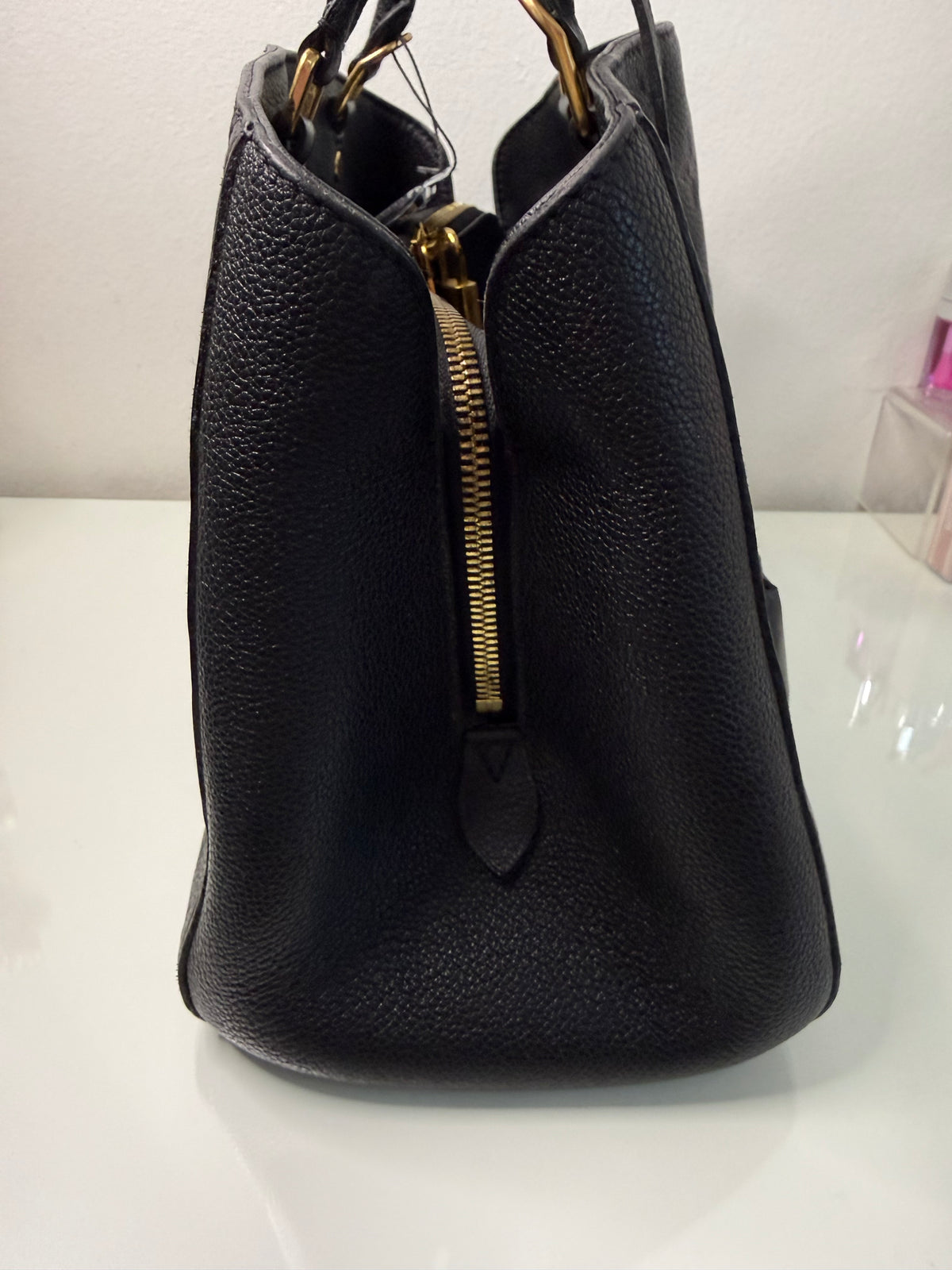 LV Monogram Empreinte Montaigne Black