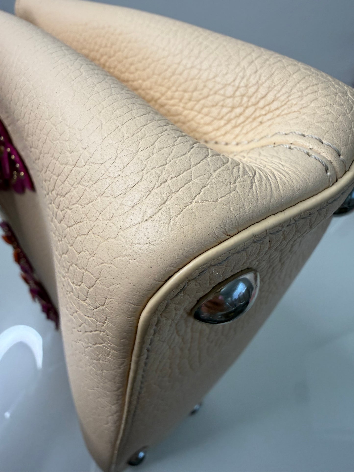 Louis Vuitton Taurillon Mechanical Flowers Capucines BB