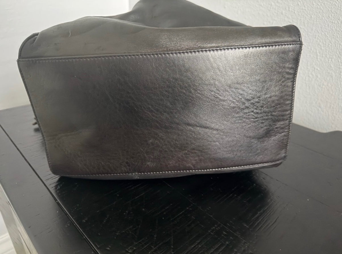 Chanel Mongolian Brown Lambskin Bucket Bag