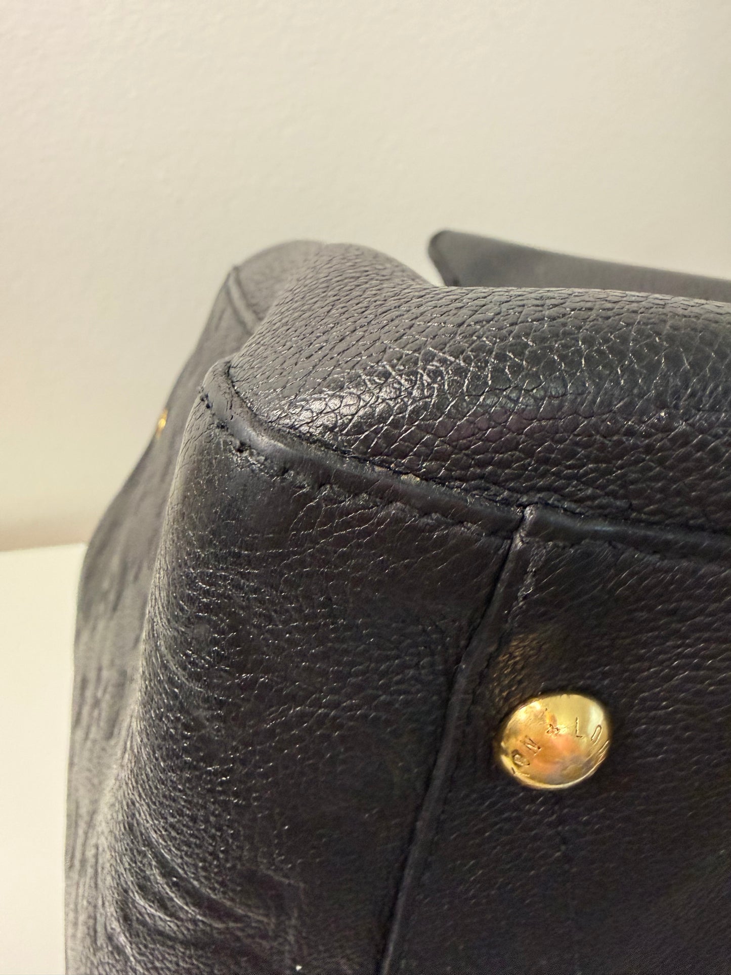 LV Monogram Empreinte Montaigne Black