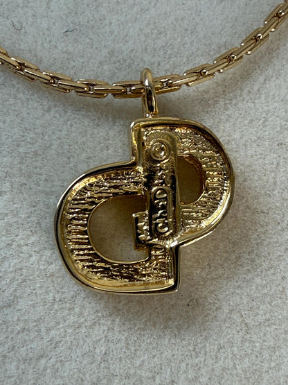 Christian Dior “CD" charm  7"  bracelet
